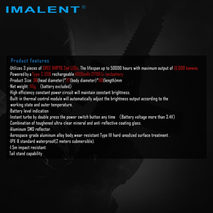 IMALENT MS03