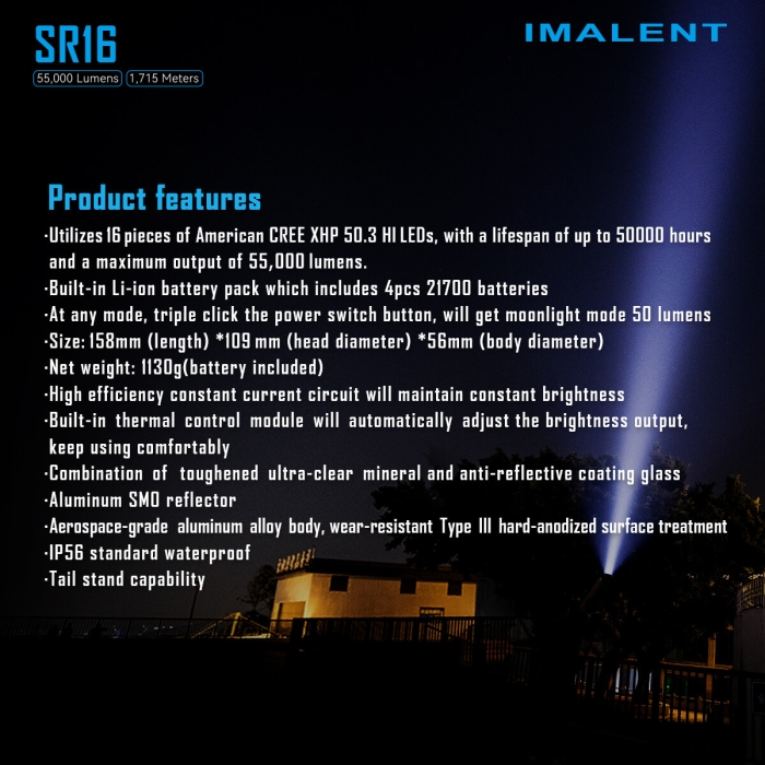 IMALENT SR16